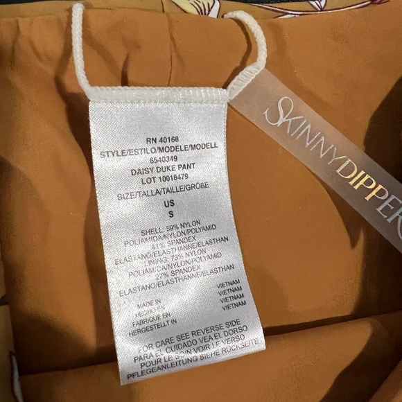 LN Skinny dippers swimsuit bathing Anastasia bikini top and daisy duke bottom S - Picture 7 of 10